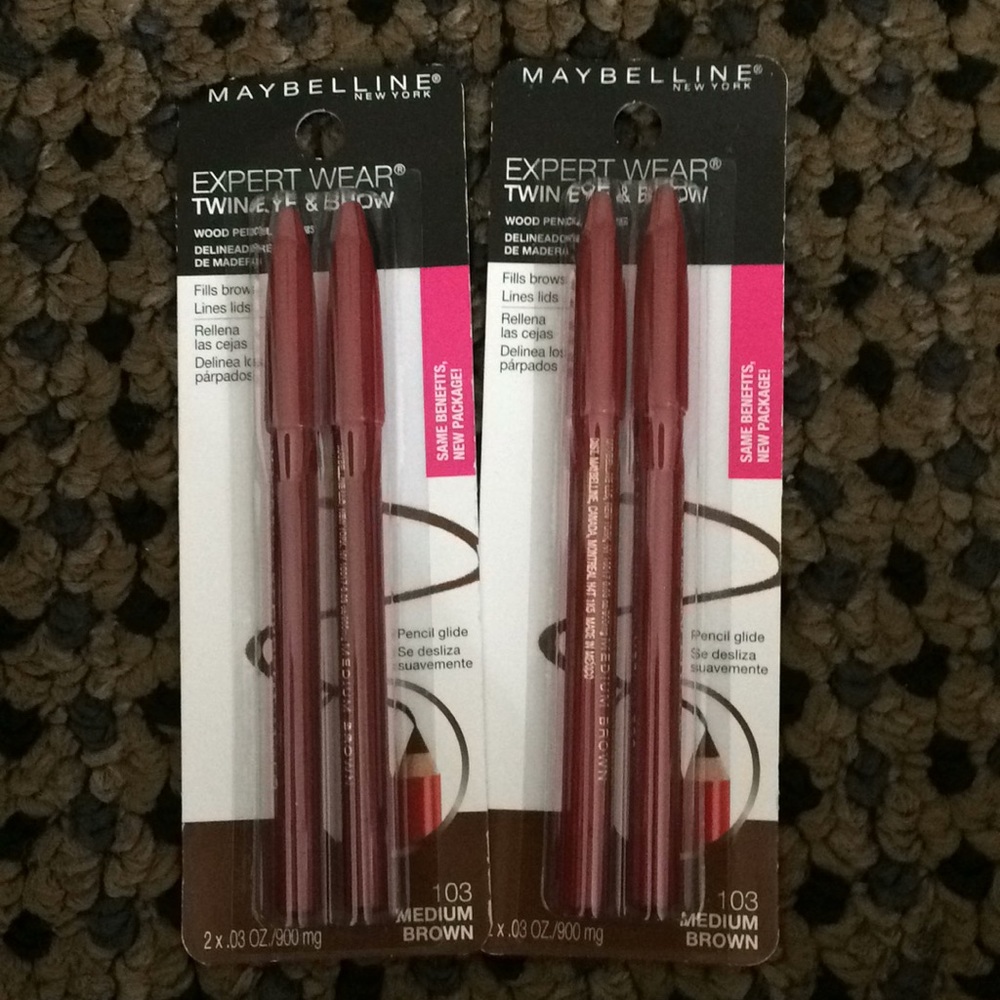 Maybelline twin eye and brow pencils